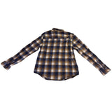 Eightthavenue Mens Plaid Button-Down Flannel Shirt  Long Sleeve Sz XL