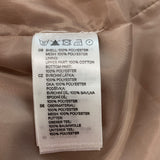 H&M Womens Taupe Strapless Ruffle Dress Size 12 New