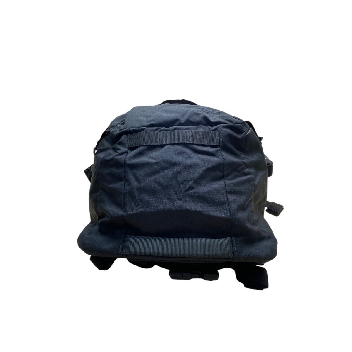 Attitude Unisex Black Nylon Padded Adjustable Straps RollTop Zip Around Backpack