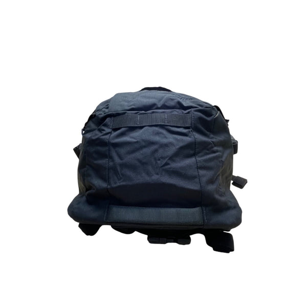Attitude Unisex Black Nylon Padded Adjustable Straps RollTop Zip Around Backpack