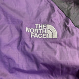 The North Face Mens Purple/Black Nylon Hooded Rain Jacket Size M