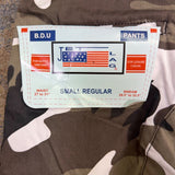 Jet Lag Mens Camouflage Cargo Pants Adjustable Waist Sz Small