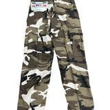 Jet Lag Mens Camouflage Cargo Pants Adjustable Waist Sz Small