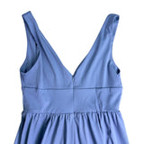 Ever Pretty Womens Blue V-Neck Maxi Dress Sleeveless Flowy Gown Size XL