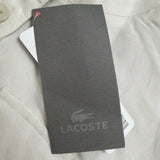 Lacoste Womens White Sleeveless Safari Vest Jacket With Pockets Size 38