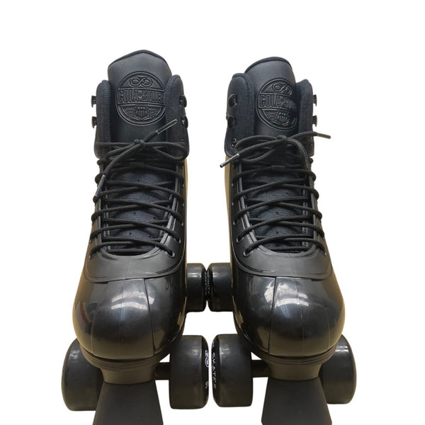 Infinity Skates Men’s Black Adjustable Size Quad Roller Skates US Size 3-6 M