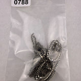 Kendra Scott Womens Silver Tone Metal Open Link Chain Tassel Bracelet