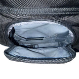 Tumi Men’s Black Nylon With Multiple Compartments Deluxe Laptop Backpack