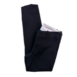 J. Crew Womens Black Cotton Stretch Slim Fit Dress Pants Classic Style Size 2