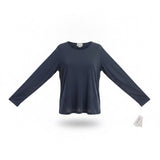 David Dart Womens Navy Long Sleeve Top Size L 