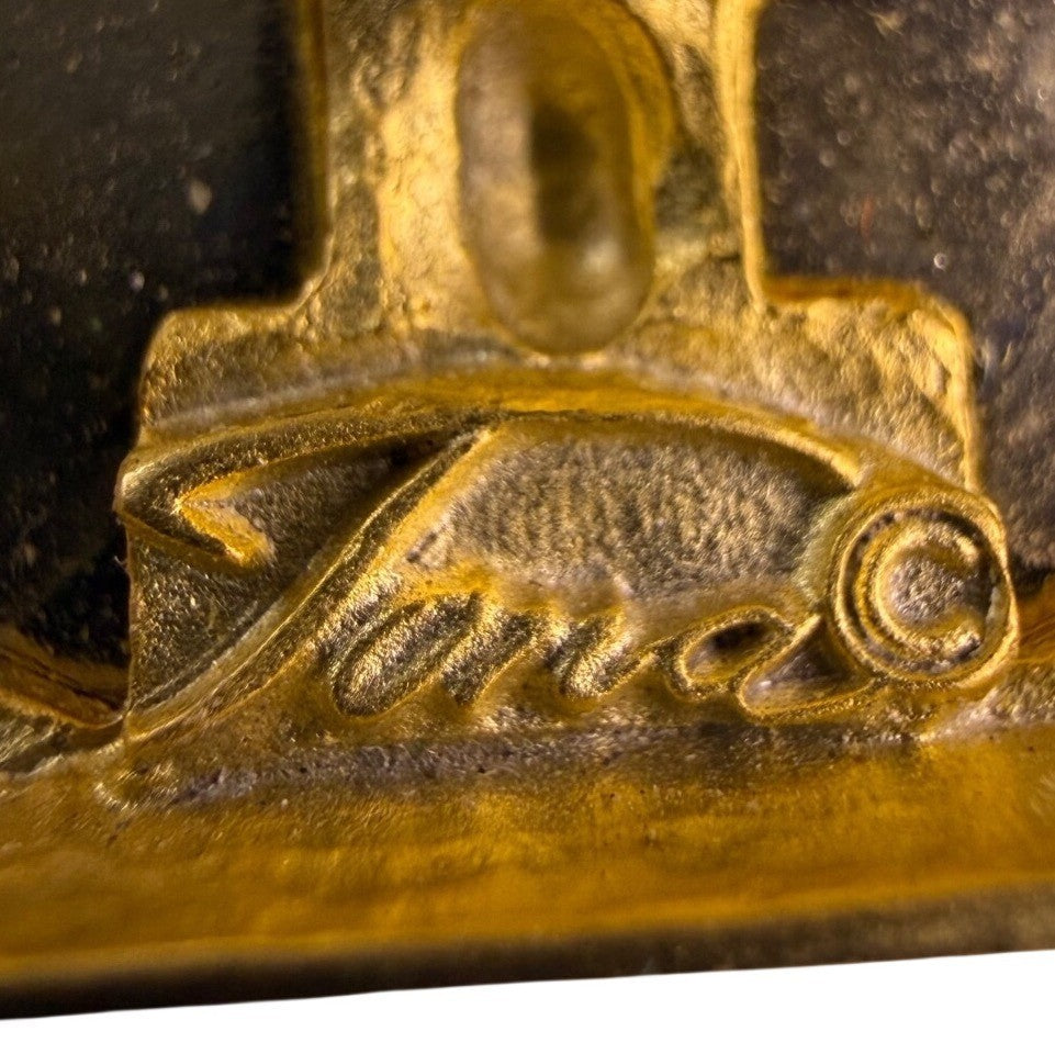 Vintage Fore Gold Tone Novelty Golf Club Shaped Lapel Pin Collectible Accessory