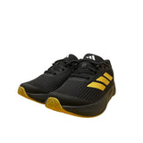 Adidas Kids Black Mesh & Yellow Stripes Lightmotion Duramo SL Sneakers Size 2