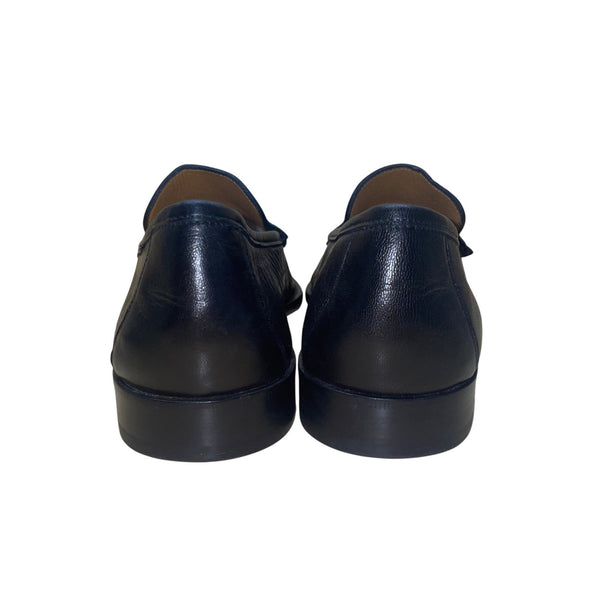 Bruno Magli Men’s Black Leather Classic Penny Style  Treat Loafers Size 10.5M