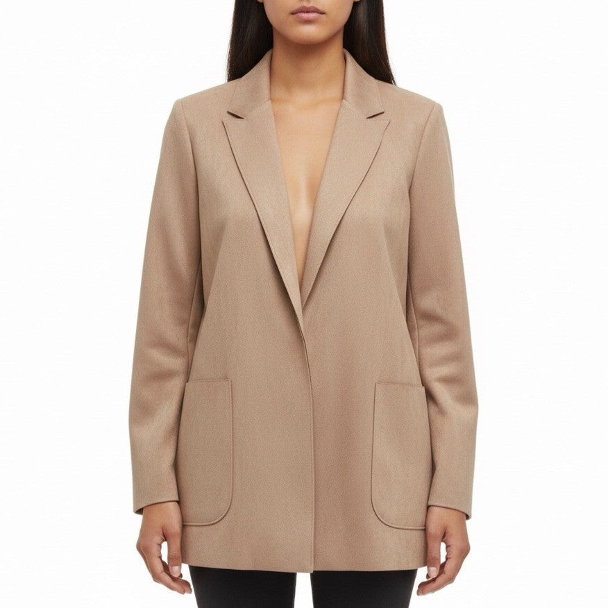 Charter Club Womens Pink Open-Front Blazer Large Lightweight Pockets