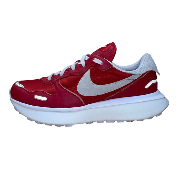 Nike Women’s Red Mesh Cushioned Low-Top Phoenix Waffle Casual Sneakers Size 9