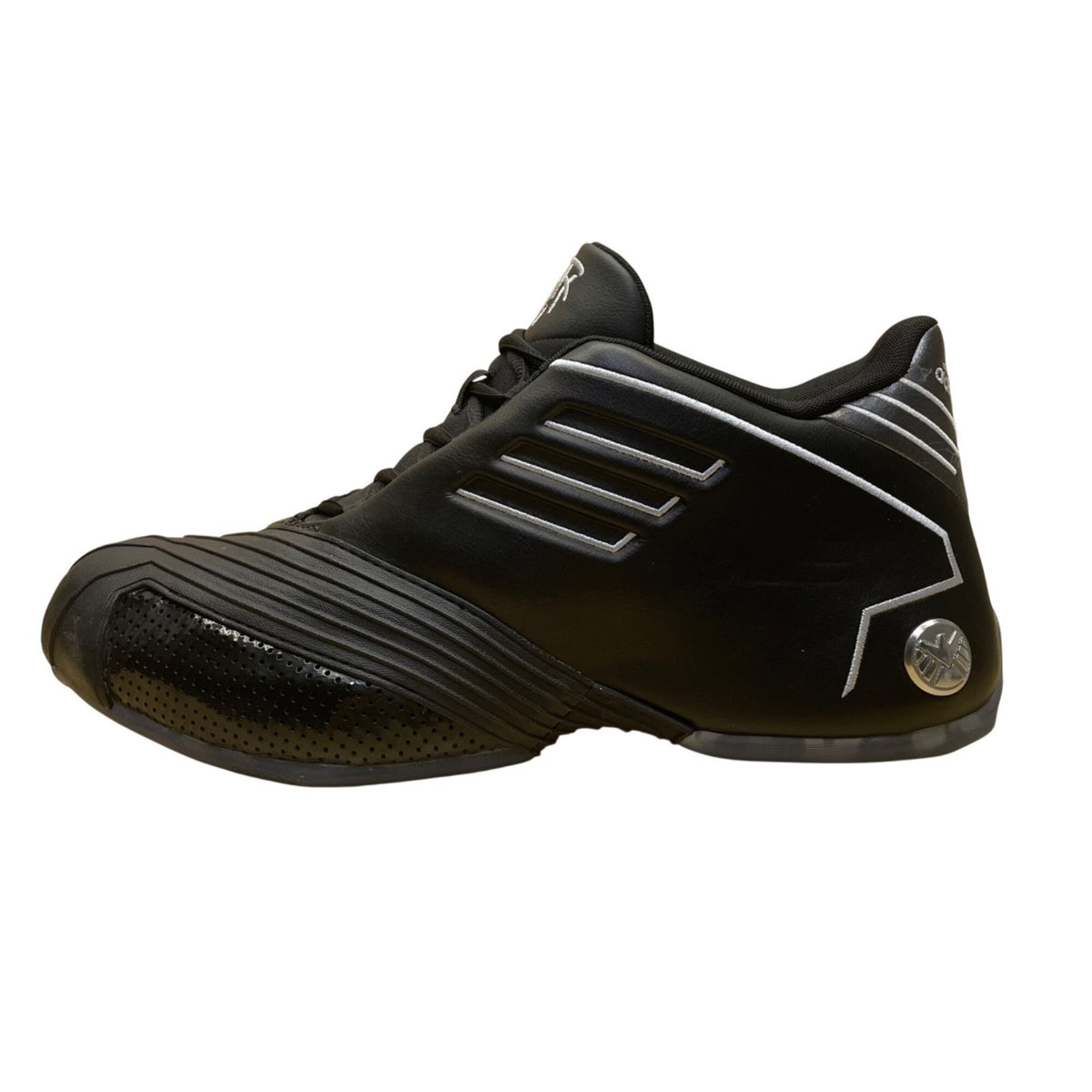 Adidas Men’s Black Marvel Hawkeye Mid-Top Basketball Sneakers Size 11.5