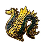 Destination Imagination Gold Tone Multicolor Enamel Museum Art Design Pins