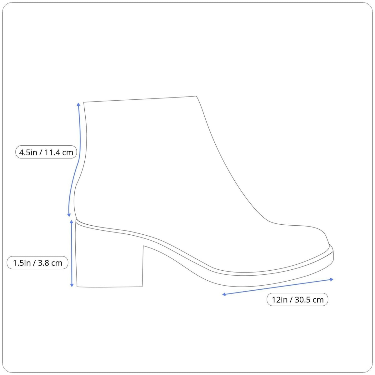 Cougar Women’s Black Leather & Suede Double Zipper Connect Ankle Boots Size 9M