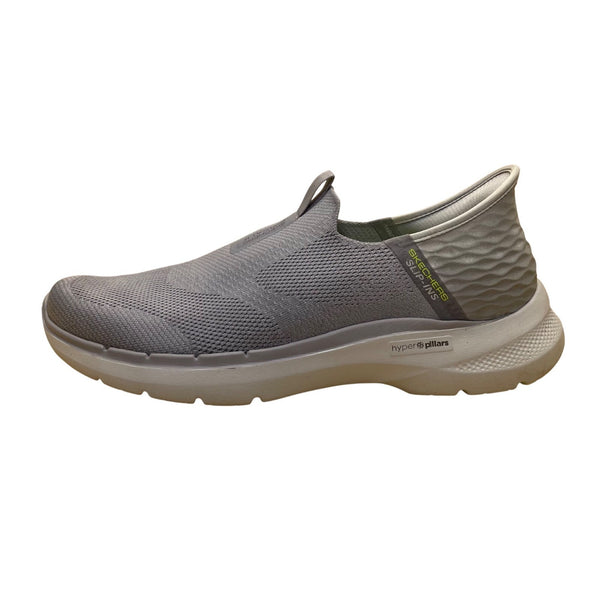 Skechers Men’s Gray Air-Cooled Memory Foam Slip-Ins Walk Sneakers Size 12