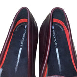 Rockport Men’s Burgundy Leather Tassel Stitched Loafers Size 9.5M