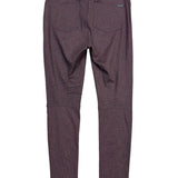 Sanctuary Womens Burgundy Stretch Pants With Geometric Pattern Size S