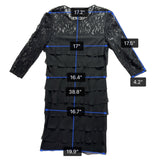 Alex Evenings Womens Tiered Dress Evening Wear Size 12