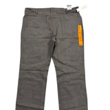 Kenneth Cole Mens Brown Casual Flat-Front Pants Durable & Stylish Size 42x29