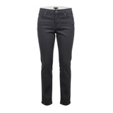 Eddie Bauer Womens Black Cotton Blend Straight-Leg Pants Casual Sz 16