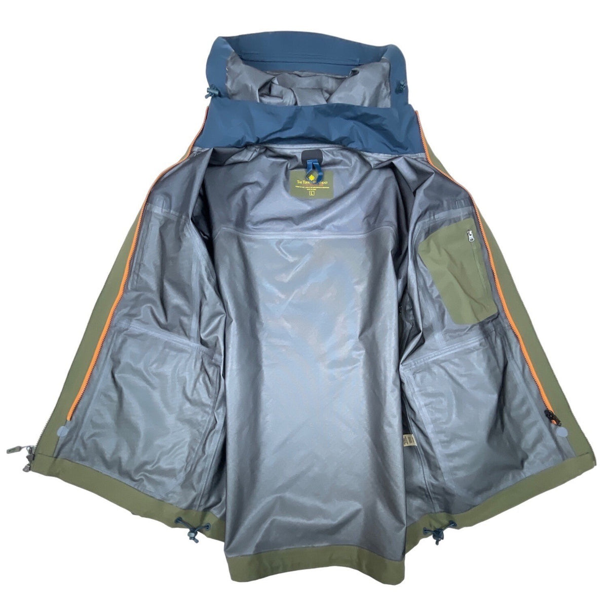 Territory Ahead Men's Blue Olive and Orange 3 in 1 Jacket Sz L