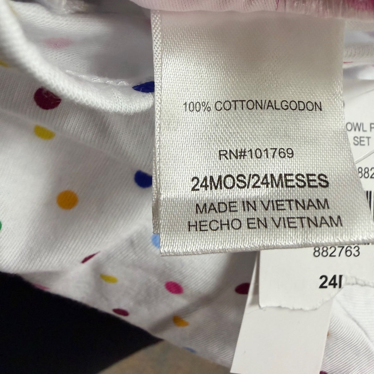 Goodlad Toddlers Burgundy & White Overalls & Polka Dot Shirt Set Sz 24mos - New