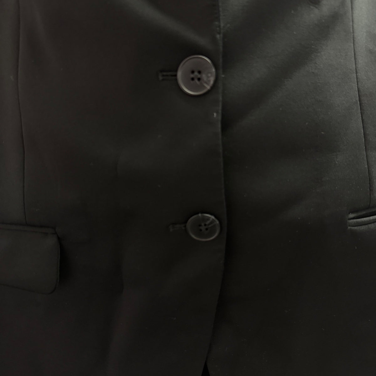 Express Men’s Black Blazer Jacket Button-Up Modern Professional Sz XL