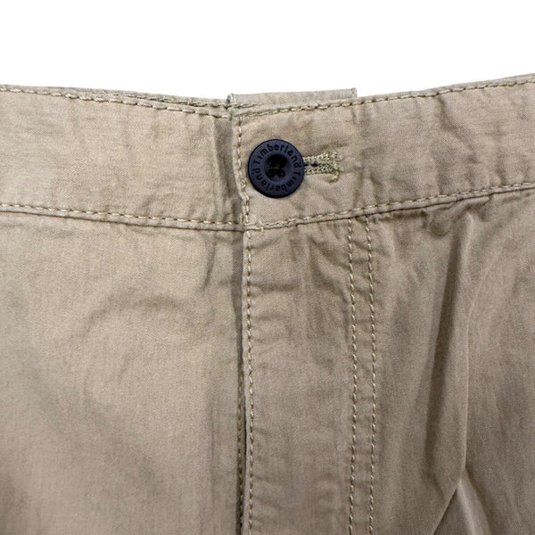 Timberland Mens Tan Convertible Cargo Pants Lightweight Outdoor Sz 38/32