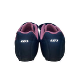Louis Garneau Women's Black & Pink Multi Air Flex II cycling Cleat shoes Size 10