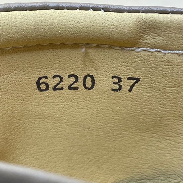 San Ou Women’s Brown Leather Casual Slip-On Shoes Size EU37/US6