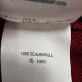 Eddie Bauer Mens Red Wool Crewneck Pullover Sweater Knit Long Sleeve Size L