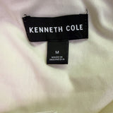 Kenneth Cole Women Beige Sequin Mini Skirt Polyester Blend Size M