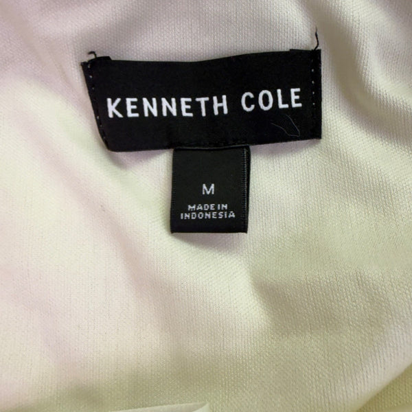 Kenneth Cole Women Beige Sequin Mini Skirt Polyester Blend Size M