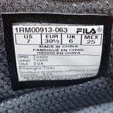 Fila Men’s Gray Mesh & White Sole Fondato 19 Energized Athletic Sneakers Size 7