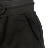 Alo Yoga Womens High-Waisted Black Sweat Shorts Size L- New