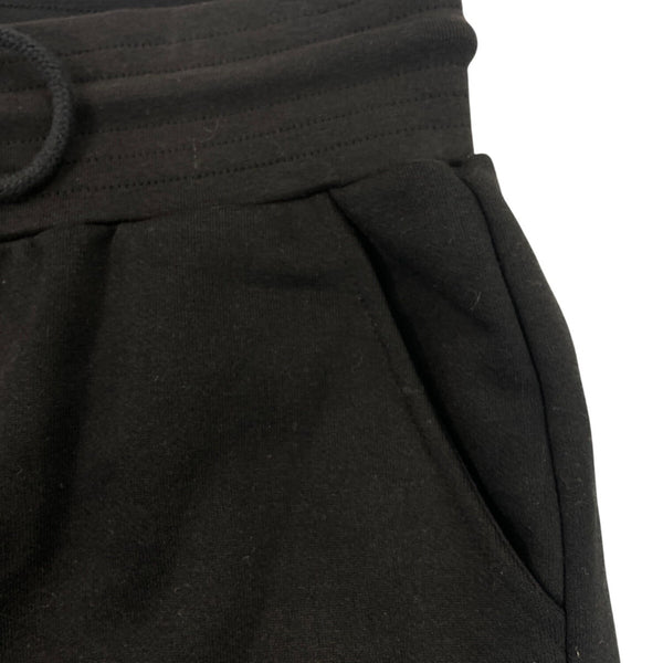 Alo Yoga Womens High-Waisted Black Sweat Shorts Size L- New