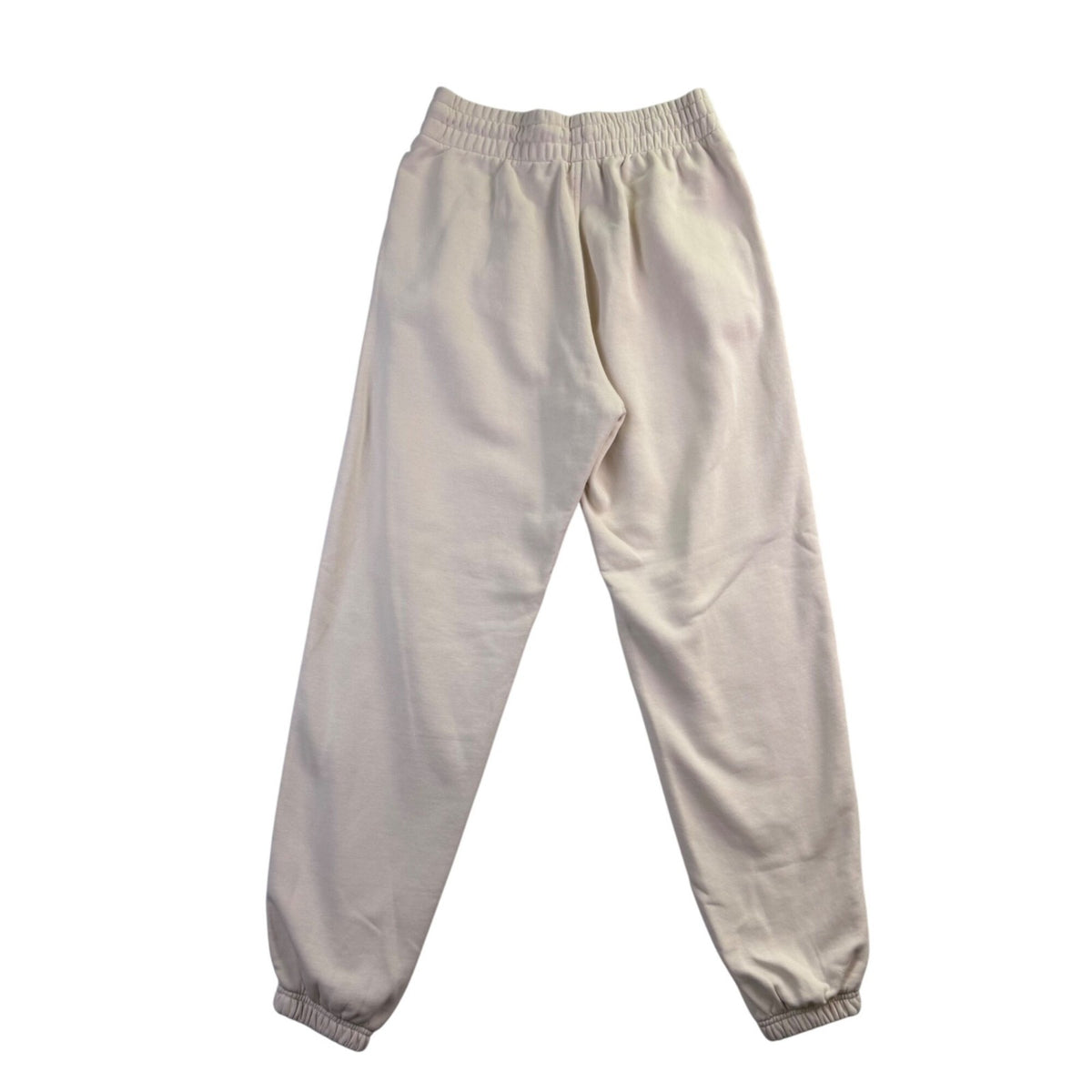 Adidas Womens Beige Joggers Elastic Waistband Activewear Size S