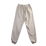 Adidas Womens Beige Joggers Elastic Waistband Activewear Size S