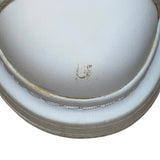 Alexander McQueen Women’s White & Gold Leather Platform Sneaker Size 7US