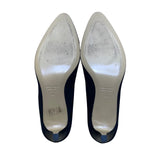 Scotts Women’s Black Suede Pointed Toe Elegant Classic Heels Pumps Size 9.5US