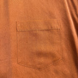 Tommy Bahama Mens Brown Button-Up Long Sleeve Shirt Size XXL