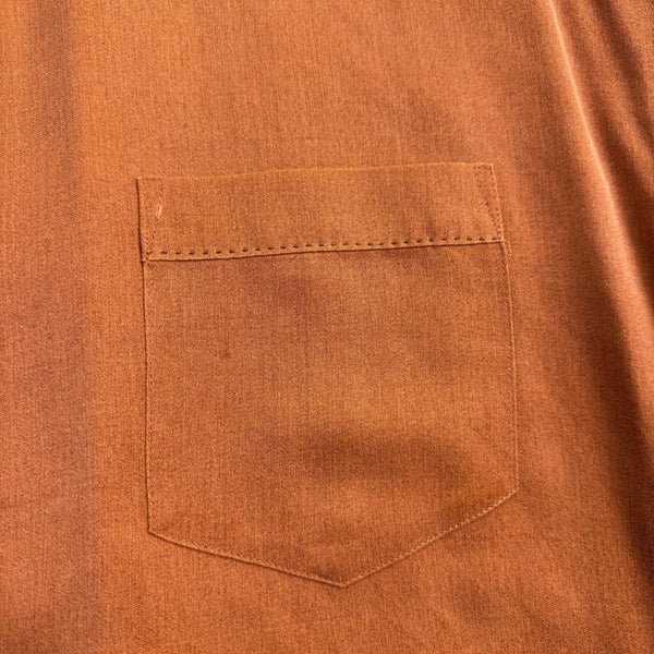 Tommy Bahama Mens Brown Button-Up Long Sleeve Shirt Size XXL