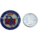 2012 Thunderhawks District 30 Little League Baseball Pin Collectible Round
