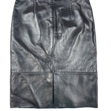 Banana Republic Black Leather Tube Skirt Szize 2 (EU 32) - NWT