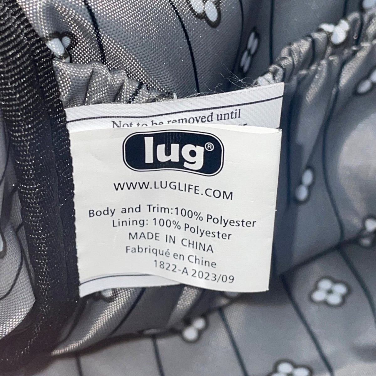 Lug Women’s Black Quilted Nylon Mini Ranger Adjustable Strap Crossbody Bag