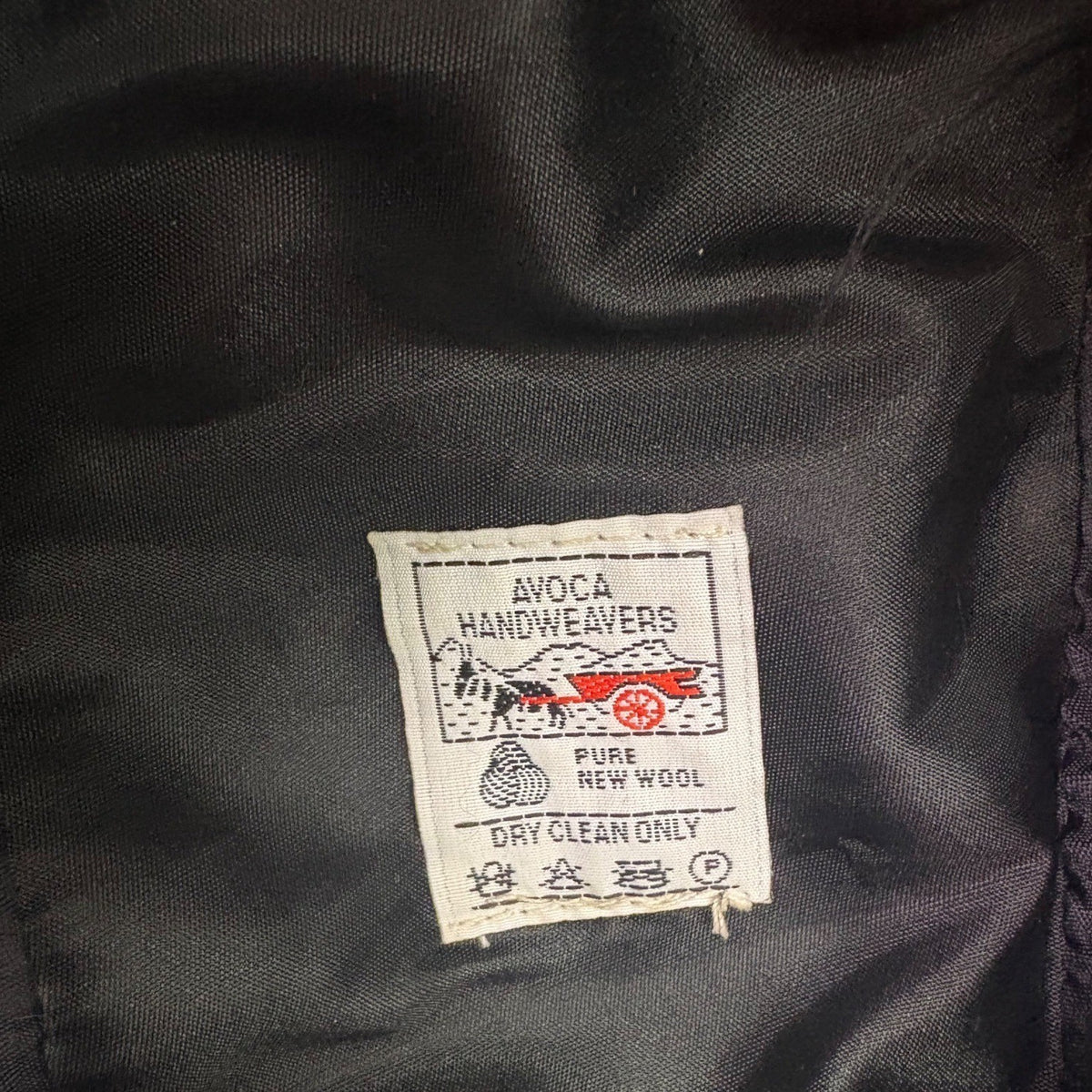 Avoca Handweavers Mens Multicolor Pure Wool Plaid Bucket Hat Large Dry Clean Onl